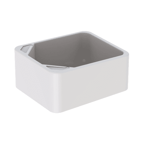 Geberit 300 Basic foot basin, 39 x 48 cm, white