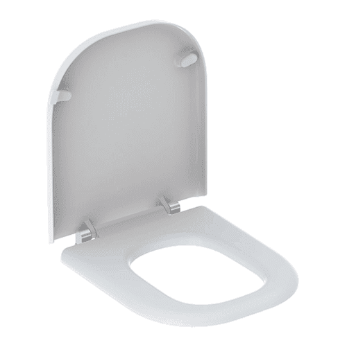 Geberit 300 Comfort Square toilet seat, white