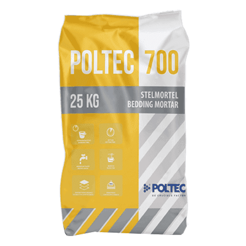 Poltec 700 quick-setting bedding mortar