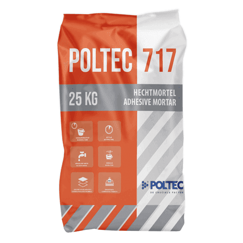 Poltec 717 adhesive mortar, 25 kg bag