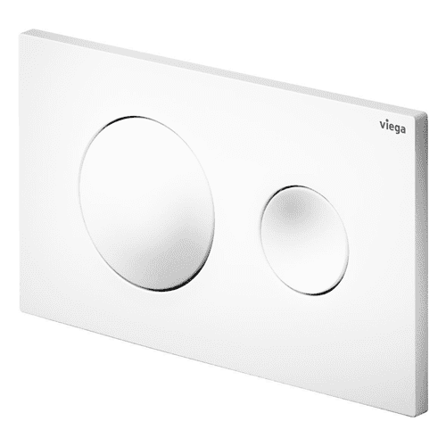 Viega Visign Prevista flush plate for Style 20, white