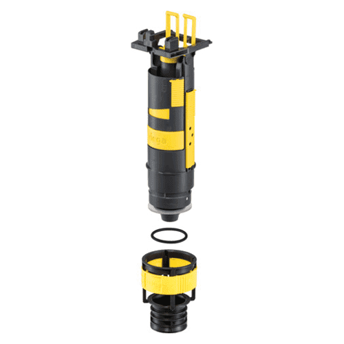 Viega Prevista Dry waste valve set