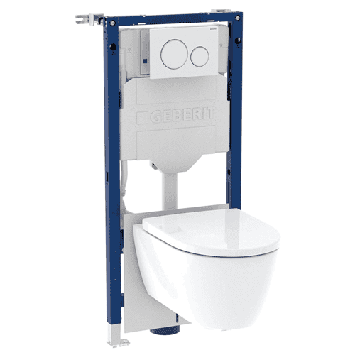 Geberit DuoFix set wand-wc Sigma20 + iCon Turbo Flush
