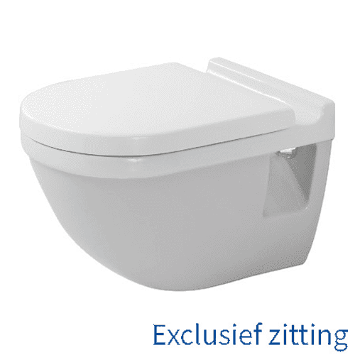 Duravit Starck 3 wall-mounted toilet 220609