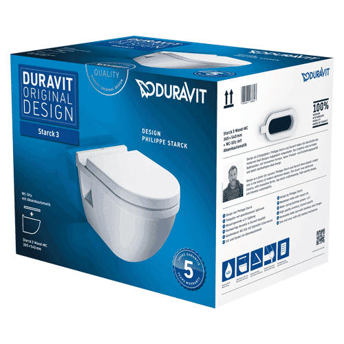 Duravit Starck 3 wall-mounted toilet 420009