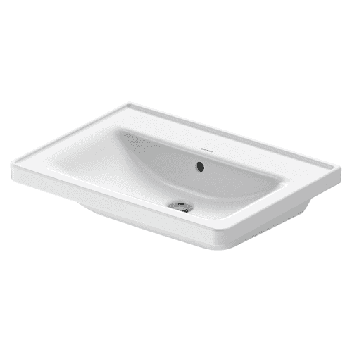 Duravit D-Neo washbasin 236765, without tap hole