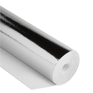 Adhesive insulating tape and radiator foil