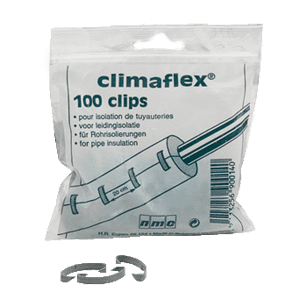 Climaflex clips, 100 stuks per zak