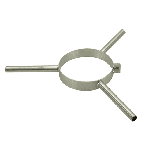 659042 #RVS MEZ enkelw ondersteun 80mm