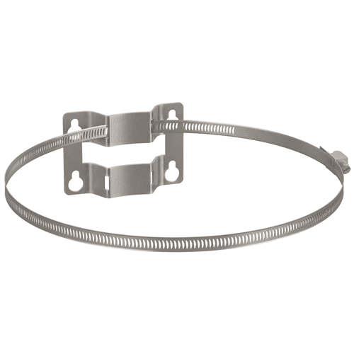 Reflex wall bracket with strap clamp 8-25L