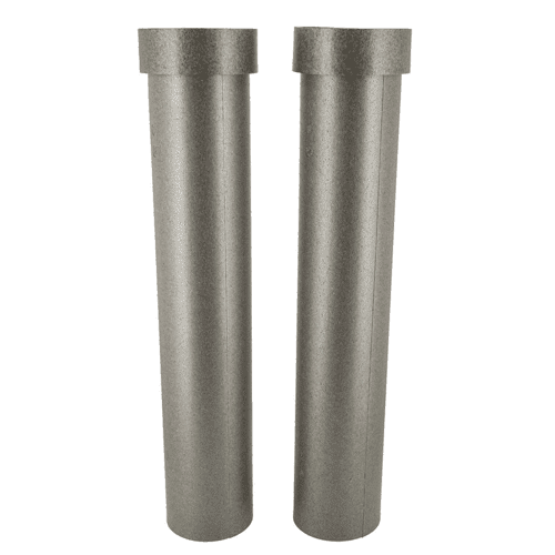 Remeha pipe section Ø160mm + adapter, set of 2