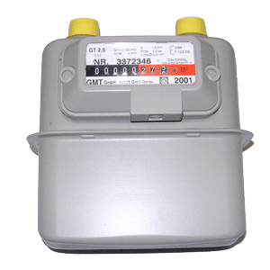 683101 Gasmeter 3/4 220mm G4/6m3h +cpl