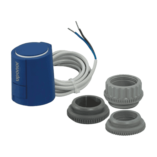 Uponor Smatrix thermal actuator Retrofit set AXXX, 24V NC, 683489