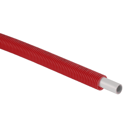 Uponor Uni Pipe PLUS in mantelbuis, 20 x 2,25mm, L=75m, rood