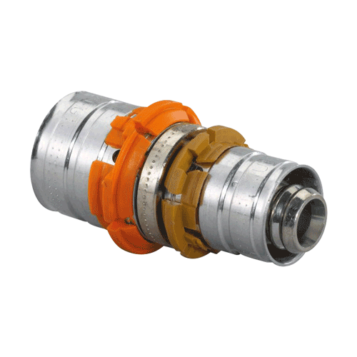 Uponor S-Press straight reducer coupling 16x14 mm