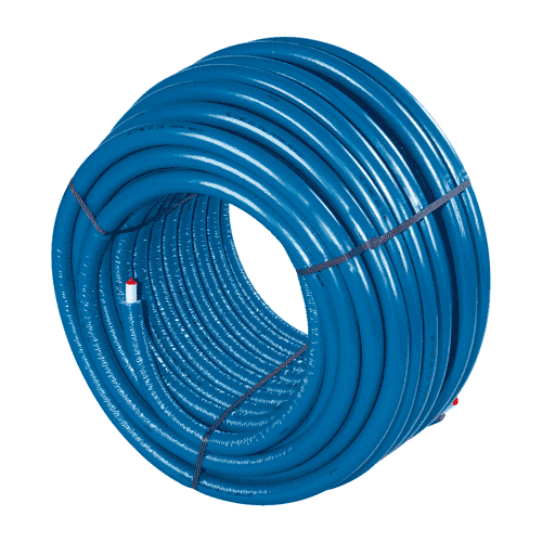 Uponor Uni Pipe PLUS voorgeïsoleerd S10, 25 x 2,5mm, L=50m, blauw