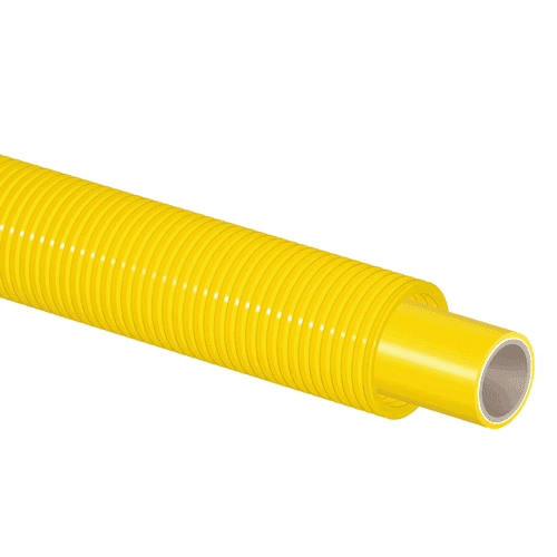 Uponor GAS SAC pipe in conduit 20 x 2.25 mm, L=75 m, yellow