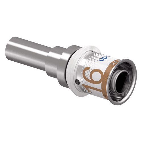 Uponor S-Press PLUS adaptor copper/stainless steel, 20 x 15CU