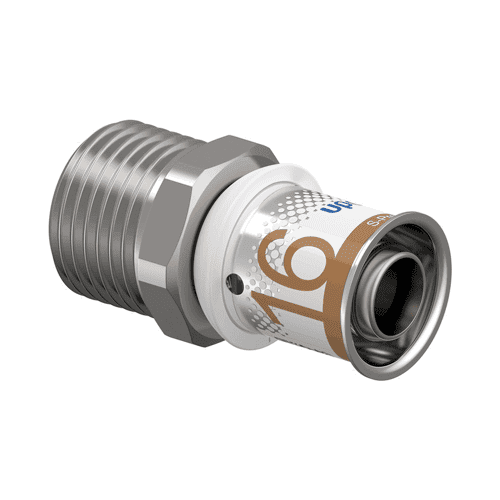 Uponor S-Press PLUS Übergang auf Kupfer 20-22CU · 1070617 ·  Rohrleitungsarmaturen ·