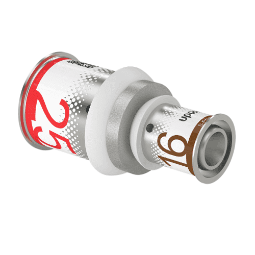 Uponor S-Press PLUS straight reducer coupling, 25 x 16mm