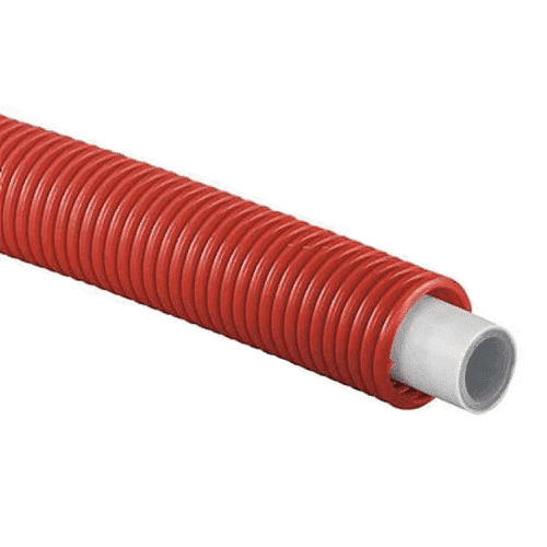 Uponor MLC pipe in conduit, 14 x 2.0 mm, L=75 m, red