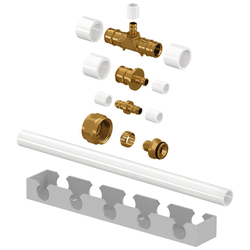Uponor Renovis connection set 4-6 groups