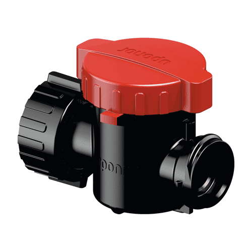 Uponor Aqua PLUS shut-off valve PPM, red