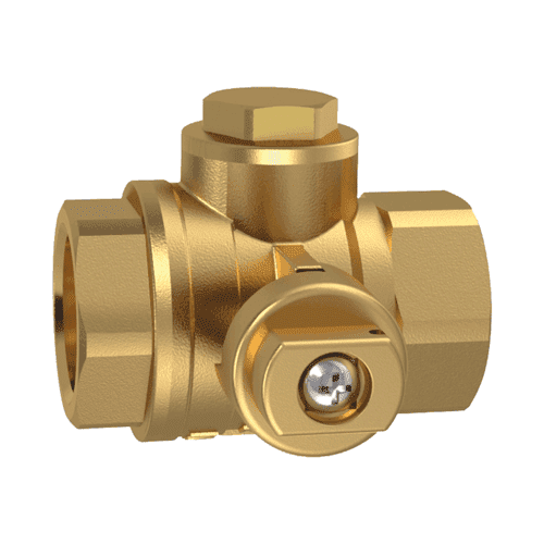 Komfort ball valve with filter