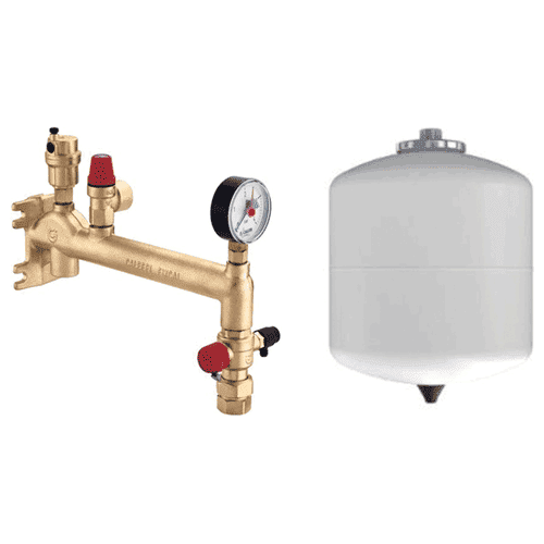 Komfort expansievat met flexibele console set