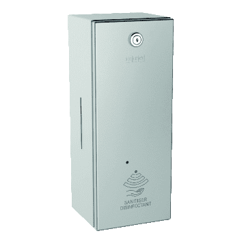 KWC RODAN electric disinfectant dispenser, wall-mounted