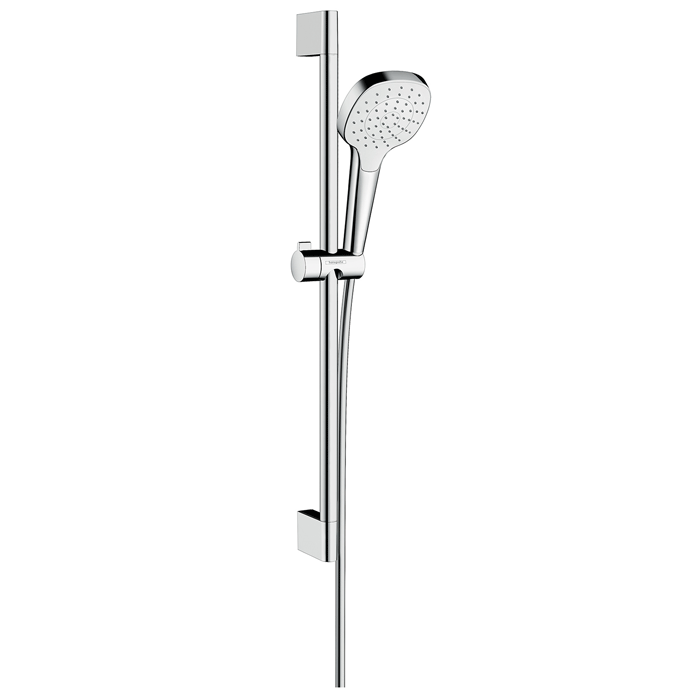Hansgrohe Croma Select E shower set 1Jet with Unica shower riser rail
