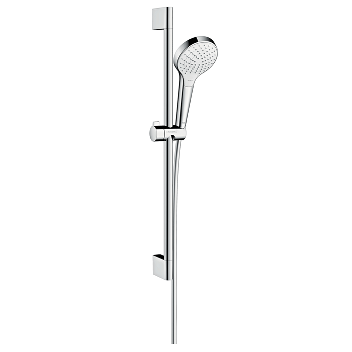 Hansgrohe Croma Select S shower set Vario with Croma Unica shower riser rail