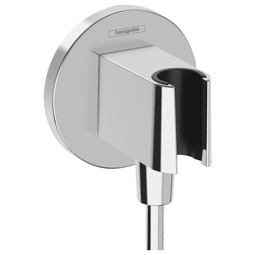 Hansgrohe FixFit S wall connection elbow with hand shower holder