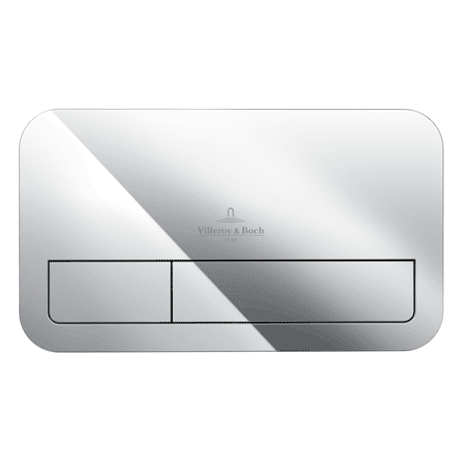 Villeroy &amp; Boch ViConnect flush plate 200S, Chrome