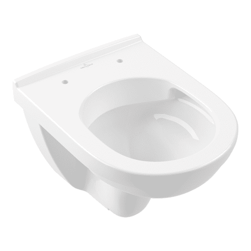 Villeroy &amp; Boch O.Novo wall-hung toilet Compact PK (horizontal outlet), rimless