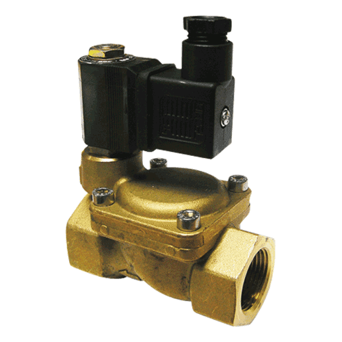 Rada solenoid valve brass, 24V
