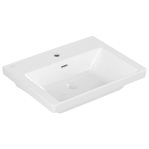 Villeroy & Boch Subway 3.0 washbasin with polished base