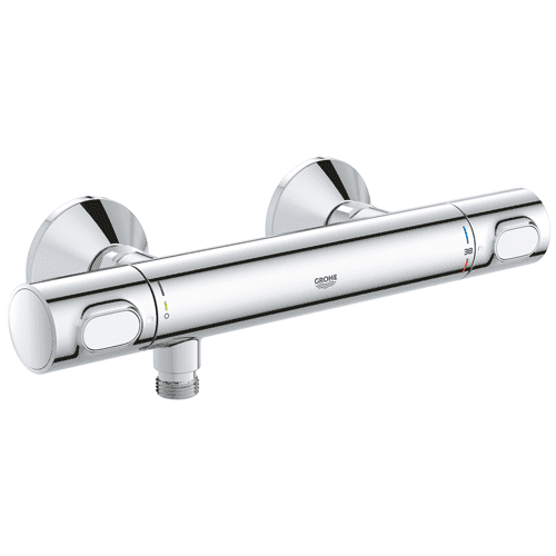 GROHE Grohtherm 500 thermostatische douchemengkraan met S-koppelingen