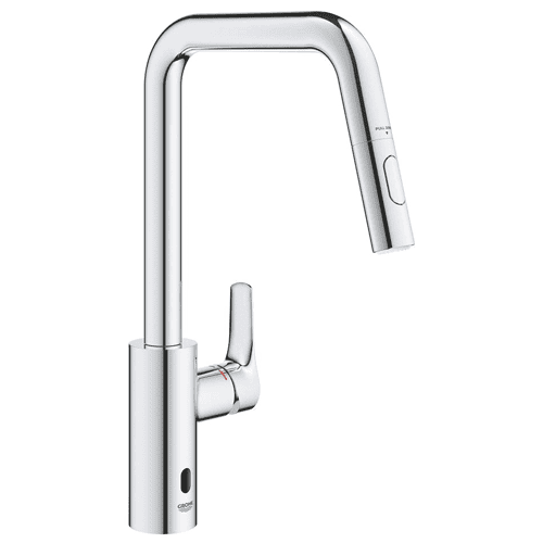 GROHE Eurosmart E Hybride keukenmengkraan met U-uitloop