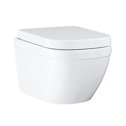 GROHE Euro wall-hung toilet set + soft close seat with cover