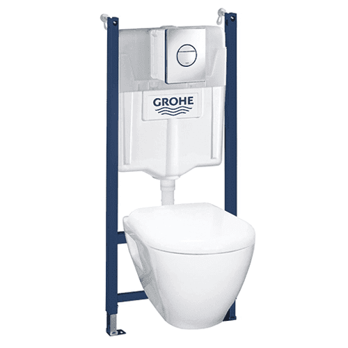 GROHE Solido 4-in-1 toilet set rimless – Euro Arena
