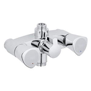 GROHE Costa S shower mixer with diverter and diverter and spout