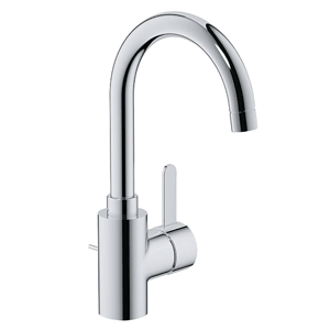 GROHE Eurosmart Cosmopolitan hand basin mixer tap EcoJoy, high spout + waste