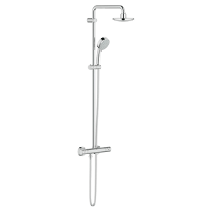 GROHE New Tempesta Cosmopolitan 160 shower system with thermostat
