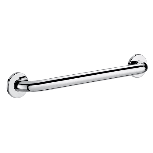 Delabie stainless steel grab rail, bright polished finish