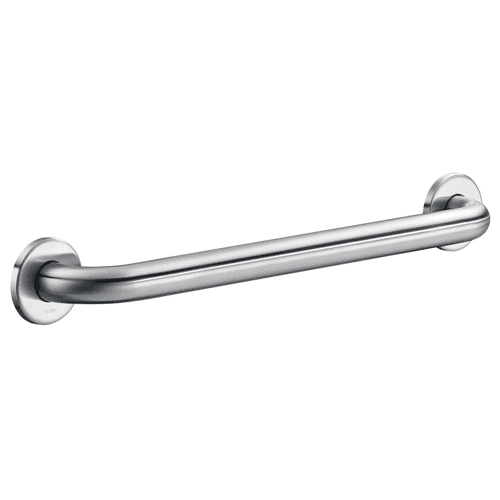 Delabie stainless steel grab rail, matt finish