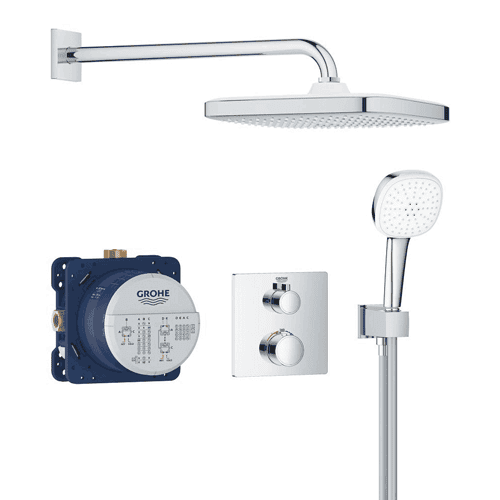 GROHE Grohtherm Perfect shower set with Tempesta 250 Cube