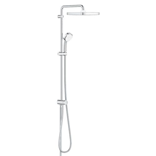 GROHE Tempesta Cosmopolitan 250 Cube shower system, with diverter tap