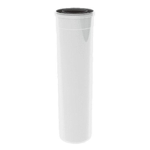 BuHo Twinsafe PP concentric pipe, white