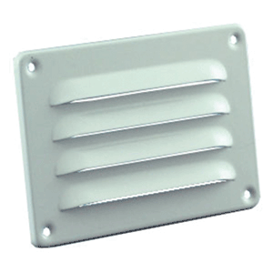 Ventilation grille, white
